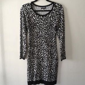Tart leopard sweater dress